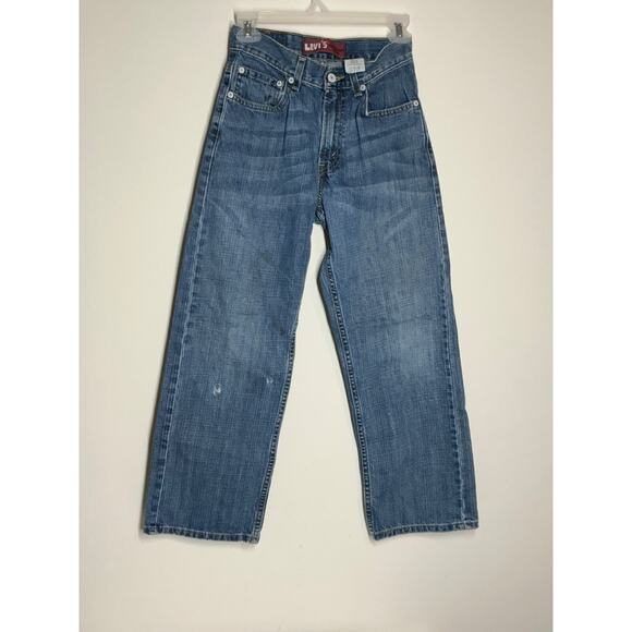 Levis 569 Jeans Youth Size 14 slim (25x 27). Straight Weight Denim - Picture 1 of 8